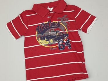 markowa koszulka polo: Koszulka, 3-4 lat, 98-104 cm, stan - Dobry