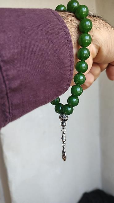 Бижутерия: Təsbeh – yaşıl Nifrit(Jade)daş muncuqlu, çatdırılma ancaq Koroğlu və — 5