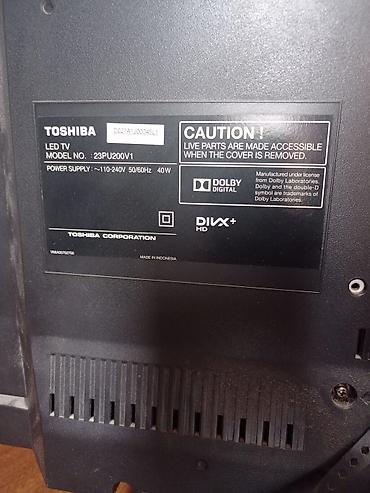 android tv: Б/у Телевизор Toshiba LED экран 24" FHD (1920x1080), Платная доставка, Самовывоз — 2