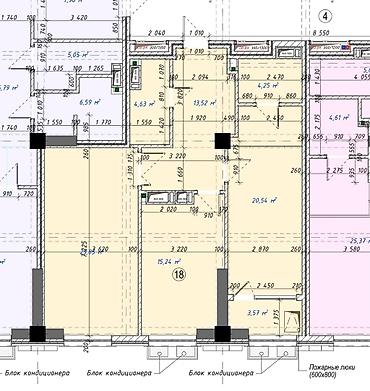 brk group: 2 комнаты, 86 м², Асанбай мкр Элитка, 12 этаж, ПСО (под самоотделку) — 6