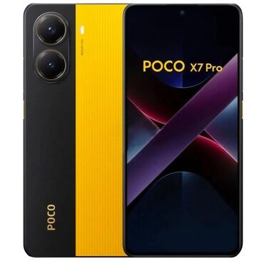 Poco: Poco X7 Pro, Новый, 256 ГБ, цвет - Желтый, 2 SIM