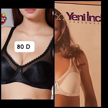 uqi: Yenİnci Underwear – qara rəngli qadın büstqalteri - Brend: Yeni İnci — 1