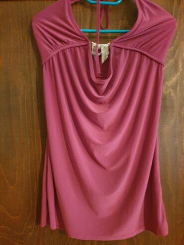 crvena haljina i srebrne cipele: S (EU 36), color - Pink, Other style, Without sleeves