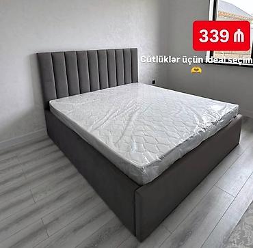Çarpayılar: Yeni, İkinəfərlik çarpayı, Bazasız, Matras ilə, Siyirməsiz, Azərbaycan — 1