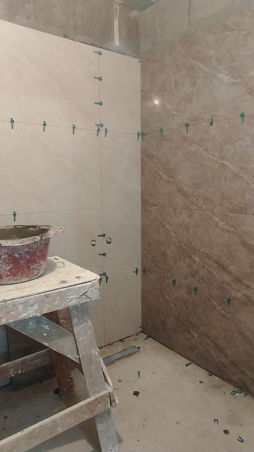 metal asma tavan: Xidmət: Kafel-metlax və duş zonası plitələmə işi Təsvir: - Hamam və — 2