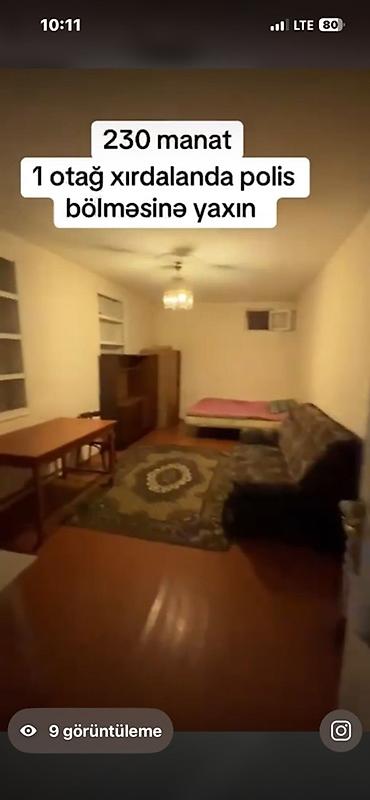 1 комнатная квартира в баку: Kirayə: Xırdalanda, polis bölməsinə yaxın 1 otaqlı mənzil.şəkillər — 3