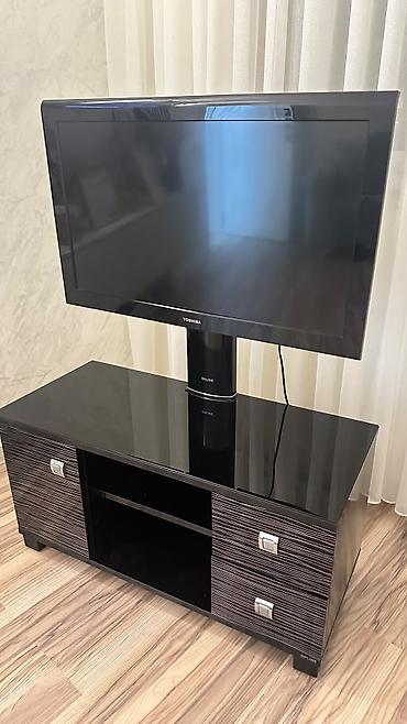 арм менеджера: Toshiba televizor + Opline TV stendi - Qiymət: razılaşma yolu ilə - — 1