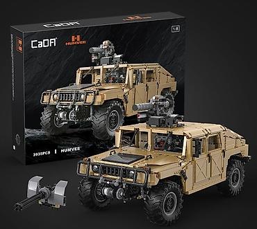 Игрушки: Хаммер Humvee от Cada. Оригинал. Модель из 3935 деталей. В комплекте с — 9