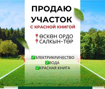 продаю арча бешик: 4 соток, Курулуш, Кызыл китеп, Техпаспорт