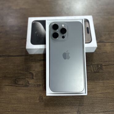 iphone 15 kredit: IPhone 15 Pro Max, 256 GB, Natural Titanium, Zəmanət