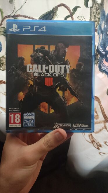 ps 4 barter: Məhsul: PS4 oyunu – Call of Duty: Black Ops 4 (disk, rəsmi qutu)