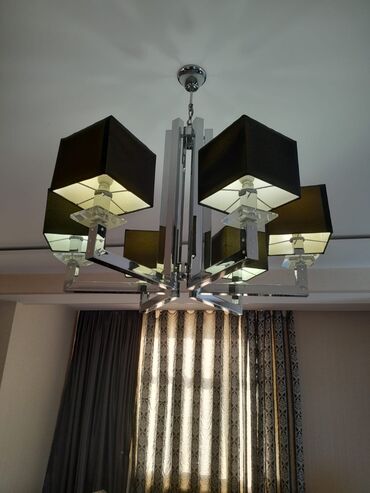 lyusturlar: Çılçıraq, 6 lampa, Farfor