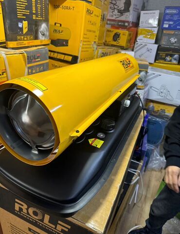 Тепловые пушки: Тепловая пушка Дизельная, более 2000 Вт, Регулировка температуры — 7