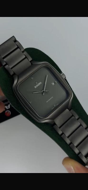 nika saat: RADO avtomatik kişi qol saatı RƏNGİ GETMİR - Korpus: kvadrat-aşınmış — 3