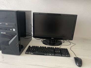 Настольные ПК и рабочие станции: Компьютер, ядер - 4, ОЗУ 4 ГБ, Для несложных задач, Б/у, Intel Celeron, HDD