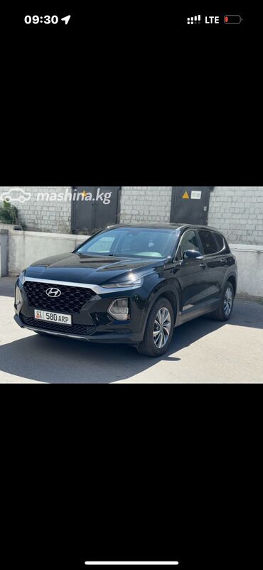 машина santa fe: Hyundai Santa Fe: 2019 г., 2 л, Дизель