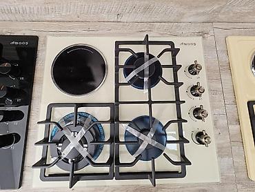 Газовые печи: Qaz plitəsi "Booş" Qaz plitəsi BOOŞ Rengi: BEJ ( krem rengli) Üst — 1