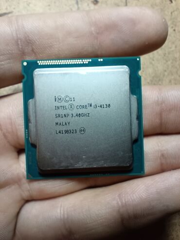 kamputerlər: Prosessor Intel Core i3 İ3 4130, 3-4 GHz, 2 nüvə, İşlənmiş