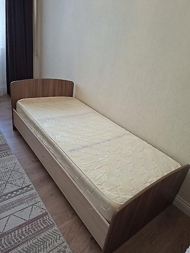 bunk bed: Односпальная кровать, Б/у, С матрасом, длина - 200 см — 2