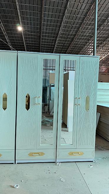 Шифоньеры, шкафы для одежды: Шифоньер, шкаф для одежды, Прямой, МДФ — 6