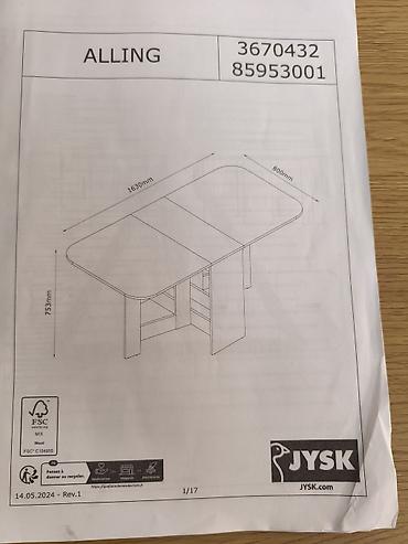masa usdu kapter: Açılan-qapanan transformasiya olunan masa - Material: təbii ağac — 6