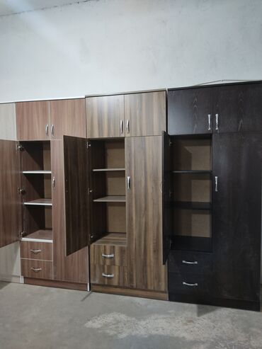 Шкафы для одежды: Шкаф для одежды, Новый, Прямой, ЛДСП — 8