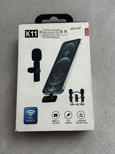 səs yazan yüklə: K11 simsiz mikrofon dəsti – telefon üçün Xüsusiyyətlər: - İkili — 1