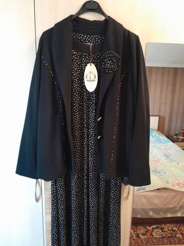 платье на повседневку: Комплект, Трикотаж, Буурчак