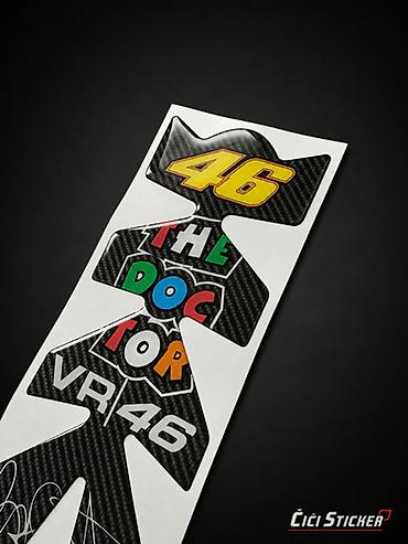car bluetooth adapter: Valentino Rossi 46 The Doctor VR46 Tank Pad–2828 Atraktivan Valentino — 2