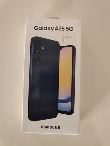 samsung galaxsi: Samsung Galaxy A25, 256 GB, rəng - Qara, Barmaq izi, İki sim kartlı, Face ID