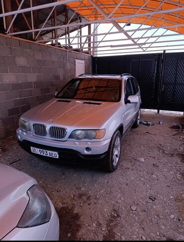 автомобили: BMW X5: 2001 г., 4.4 л, Автомат, Бензин, Внедорожник