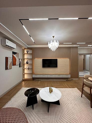 mega hous: 3 комнаты, 80 м², Асанбай мкр Элитка, 10 этаж, Дизайнерский ремонт — 3