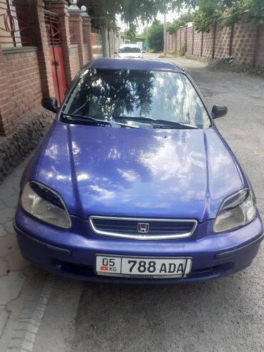 сиви: Honda Civic: 1998 г., 1.5 л, Механика, Бензин, Седан