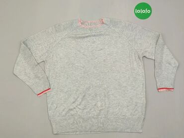 Sweter, 3XL (EU 46), wzór - Jednolity kolor, kolor - Szary, Next