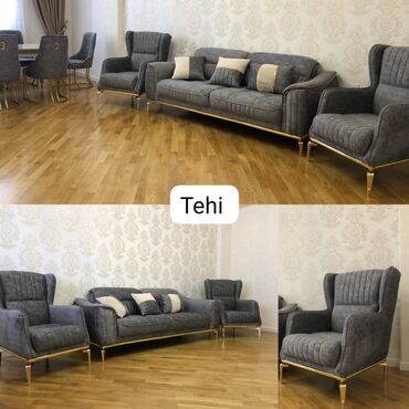 диван и 2 кресла мягкая мебель: Yeni, Divan, 2 kreslo