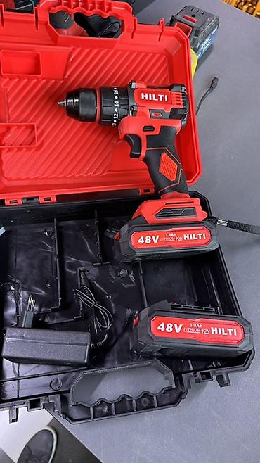Инструменты: Аккумуляторная дрель-шуруповерт HILTI (бесщеточная) Комплектация: - — 1