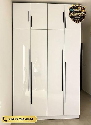Yeni, 4 qapılı, Güzgülü, Ağ, Açılan, Düz dolab lalafo.az -da Yeni, 4 qapılı, Güzgülü, Ağ, Açılan, Düz dolab