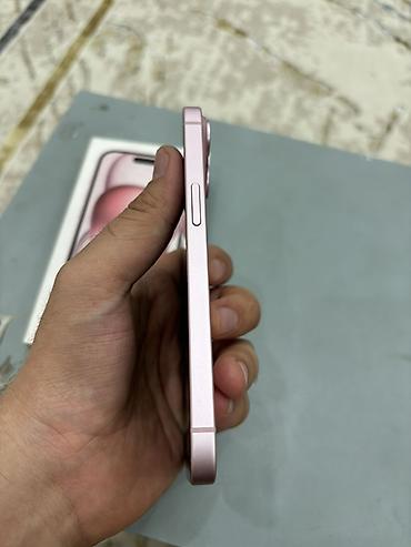 m 3: IPhone 15, Б/у, 128 ГБ, Розовый, Коробка, 83 % — 6