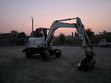 мини эксватор: Экскаватор, Колесный — 3
