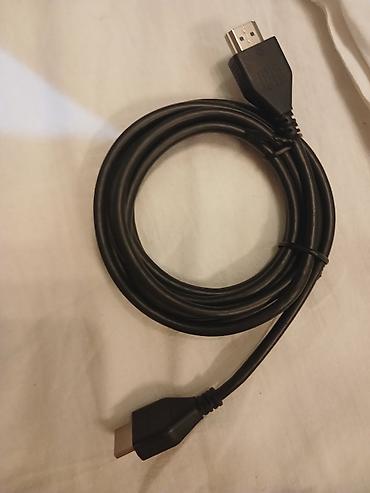 HDMI kabel - Standart HDMI–HDMI qoşulma (iki ucu tam ölçülü HDMI