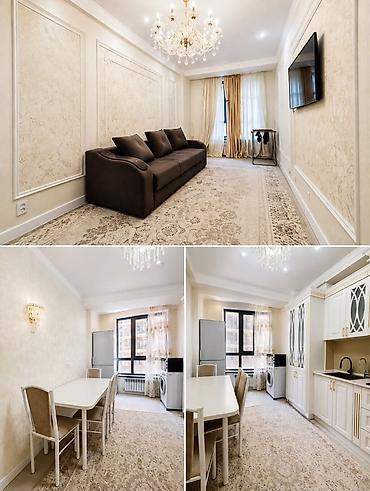 германская: 2 комнаты, 62 м², Асанбай мкр Элитка, 3 этаж, Евроремонт — 2