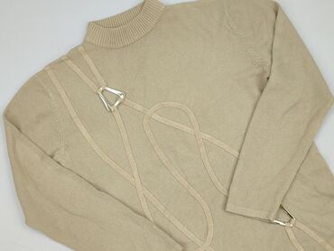 sweter z perełkami h: Sweter damski, rozmiar XL