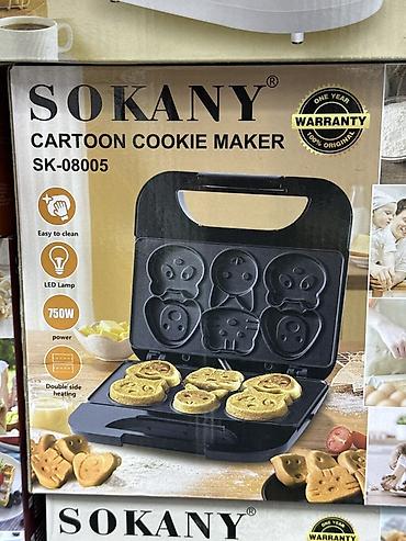 sokany вафельница: Печка для печенья SOKANY Cartoon Cookie Maker SK-08005 - Формочки с — 1