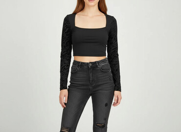 shein buty zimowe: Shein, Топ жіночий, розмір M