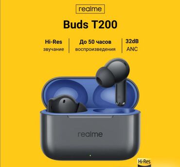 купить маленький микрофон: Беспроводные наушники Realme T200 Реалми Бадс Т200 - идеальный выбор