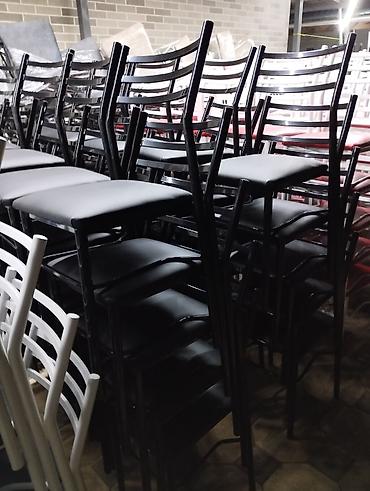Стулья для кухни: Продаю новые железные стуля. Металическая стуля. Темир стулдар — 15