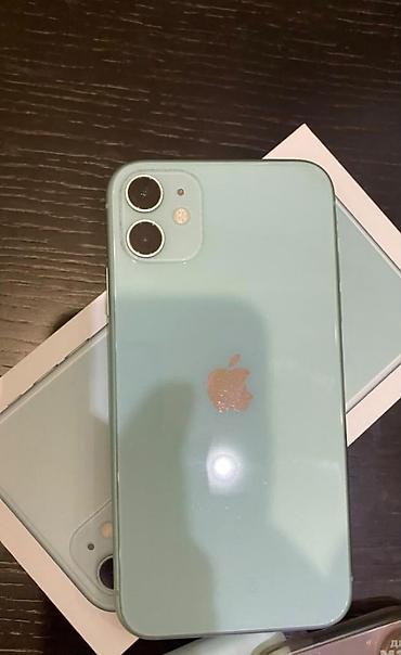 продаю или менаю: IPhone 11, Б/у, Зеленый, Коробка — 1