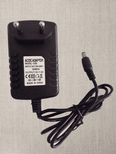 Digər kompüter aksesuarları: "ac/dc 12v 2a" adapter yenidir, sehv alinib deye satilir. Giriş: ac