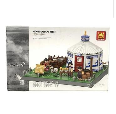 launch pad9: Конструктор Wange «Монгольская юрта» ​Оригинальный набор из серии — 1