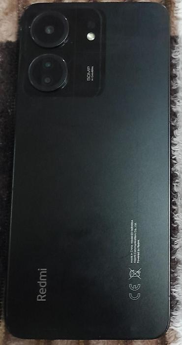 google pixel 9 pro xl: Redmi 13C, 128 GB, rəng - Qara, Barmaq izi — 3
